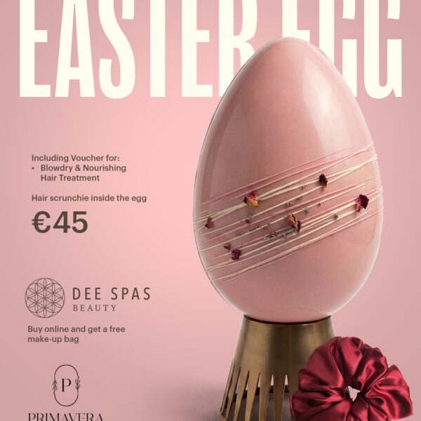 The Dee Spas Pink Easter Egg