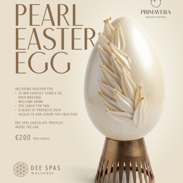 The Dee Spas Pearl Easter Egg